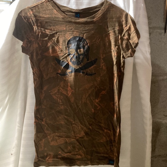 TBC Ladies brand new camouflage with skull tee shirt - Picture 1 of 8